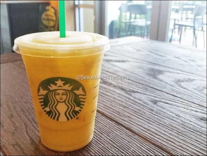 #OrangeDrink Starbucks Beauty and the Beets