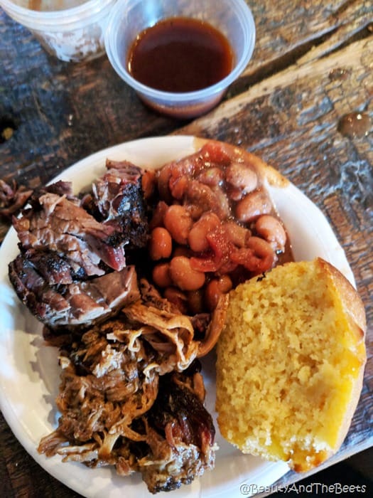 Barbecue plate Mables Brooklyn Food Tour Beauty and the Beets