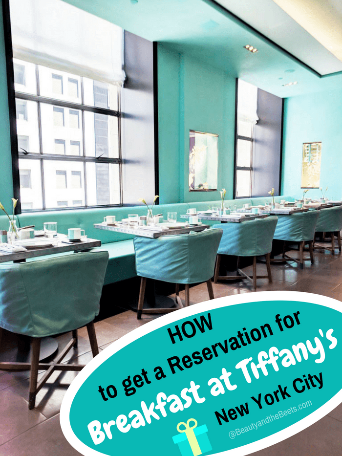 How to get a reservation for Breakfast at Tiffany's #BreakfastatTiffanys #BlueBoxCafe #FifthAvenue