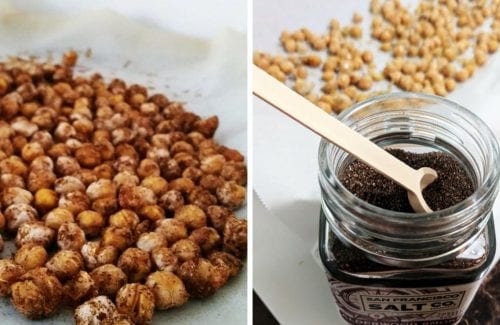 Smoked Salt Chickpeas easy recipe