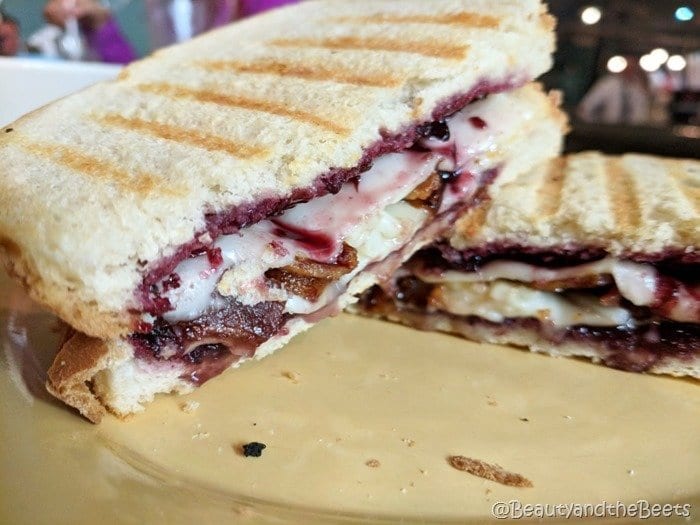 #FarmFoodTour Kansas Beauty and the Beets blackberry grilled cheese