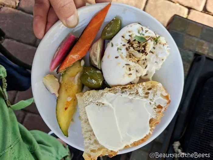 #FarmFoodTour Kansas Beauty and the Beets burrata