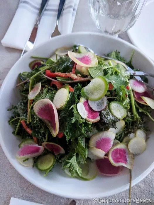 #FarmFoodTour Kansas Beauty and the Beets radish salad