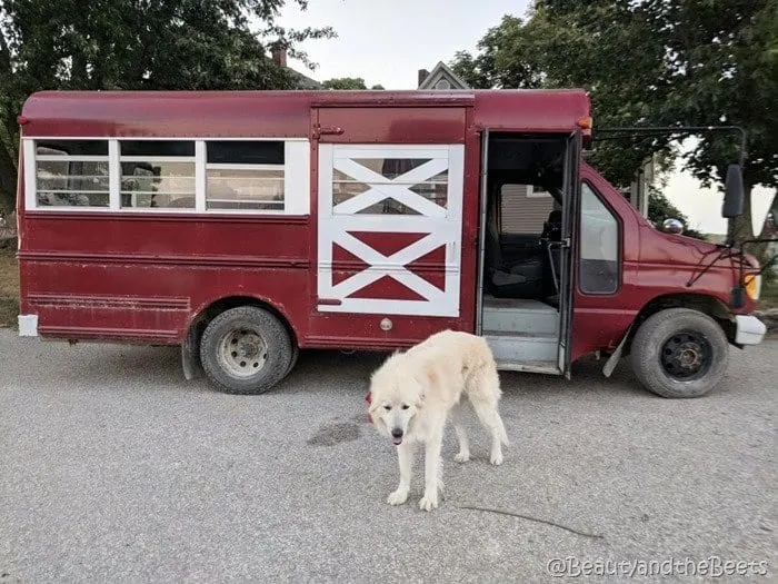 #FarmFoodTour Kansas Beauty and the Beets veggie bus