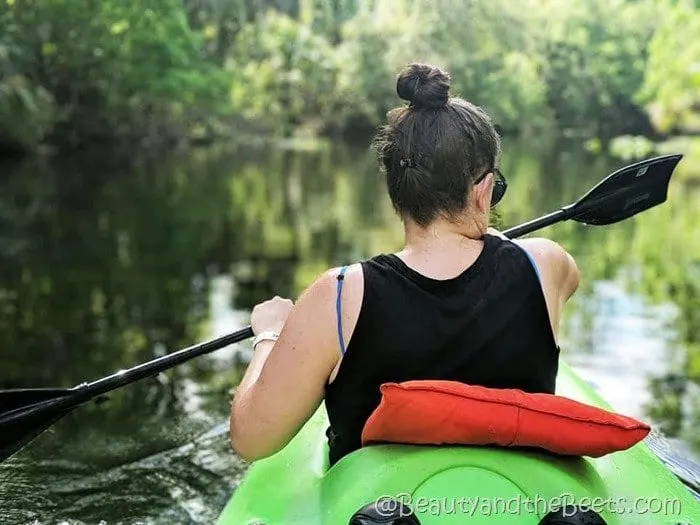 Wekiva River kayak Beauty and the Beets