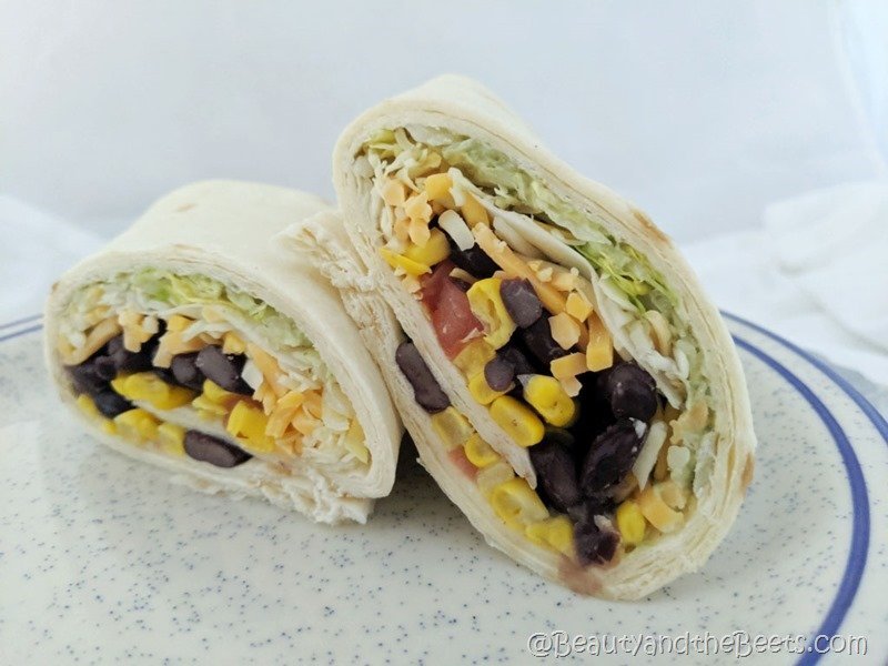 Beauty and the Beets Chick Fil A Vegetarian Wrap