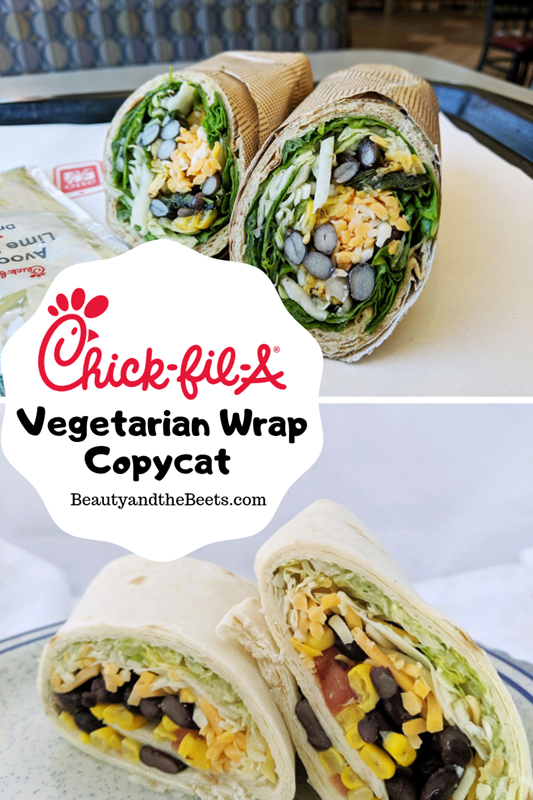 Chick fil A Vegetarian wrap copycat • Beauty and the Beets