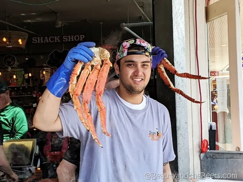 Tracy's King Crab Shack king crab legs Beauty and the Beets