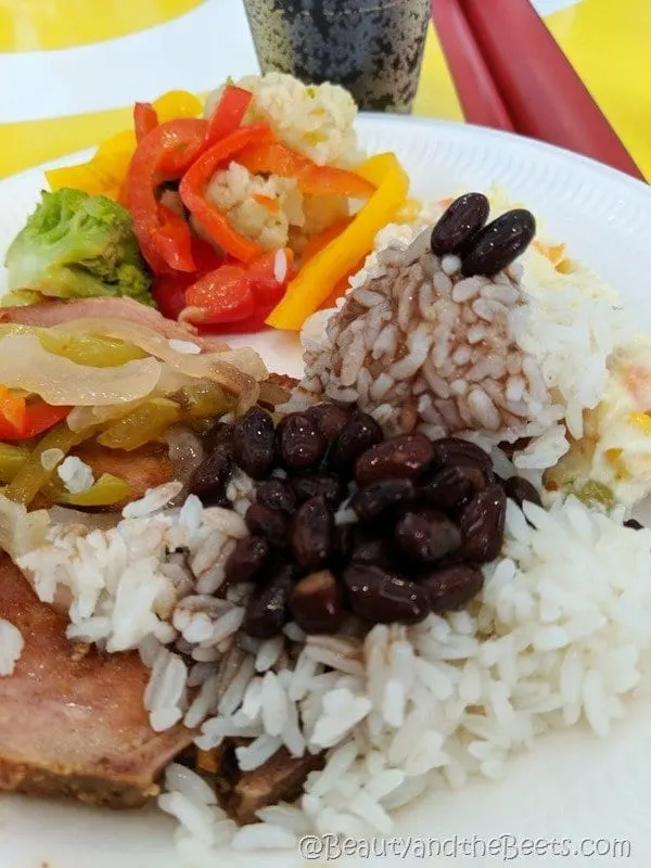 Ham beans rice Dominican Republic Beauty and the Beets