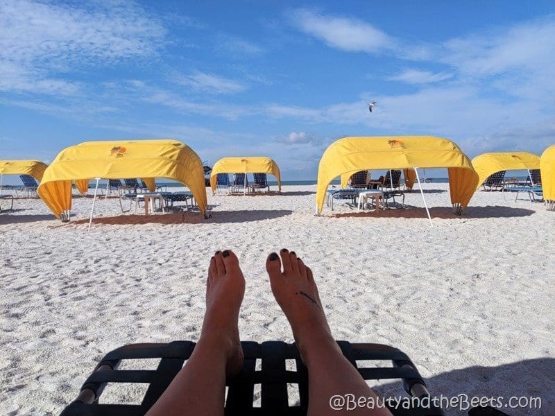 Alden Suites St Pete Beach cabana Beauty and the Beets