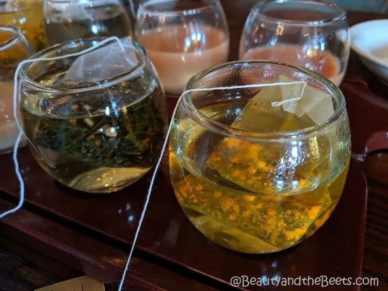 Disney Tea Experience Beauty and the Beets herbal tea