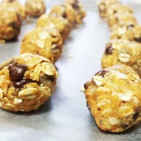 No Bake Almond Butter Energy Bites