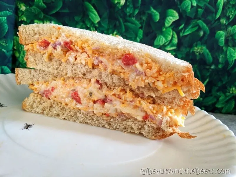 Masters Pimento Cheese Sandwich Beauty and the Beets