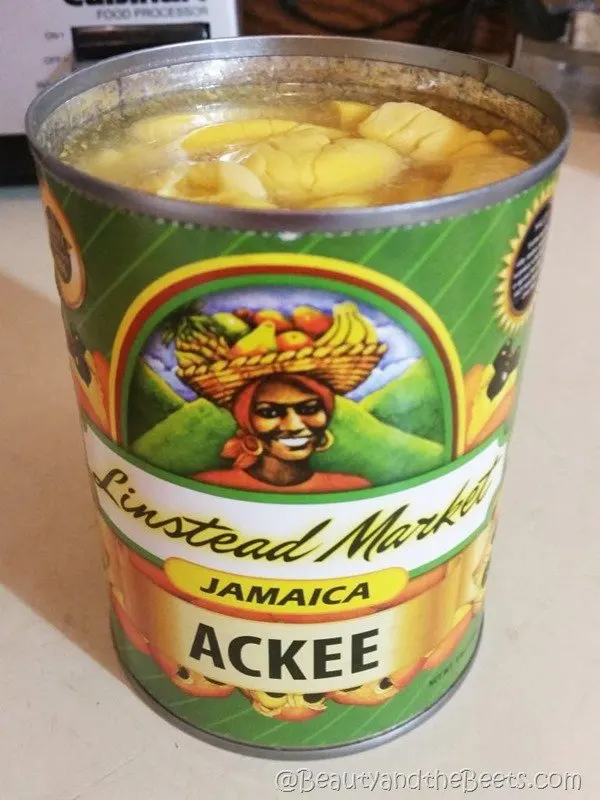 Jamaica Ackee can Beauty and the Beets