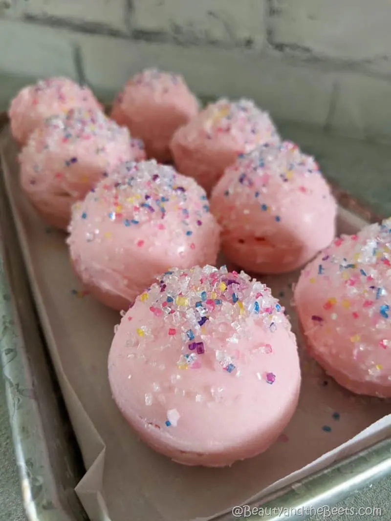 Heart-Shaped Pink Velvet Bundt Cake + Cookies for Kids' Cancer - The Little  Kitchen