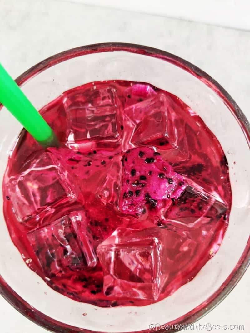 copycat Starbucks Dragon Refresher Beauty and the Beets