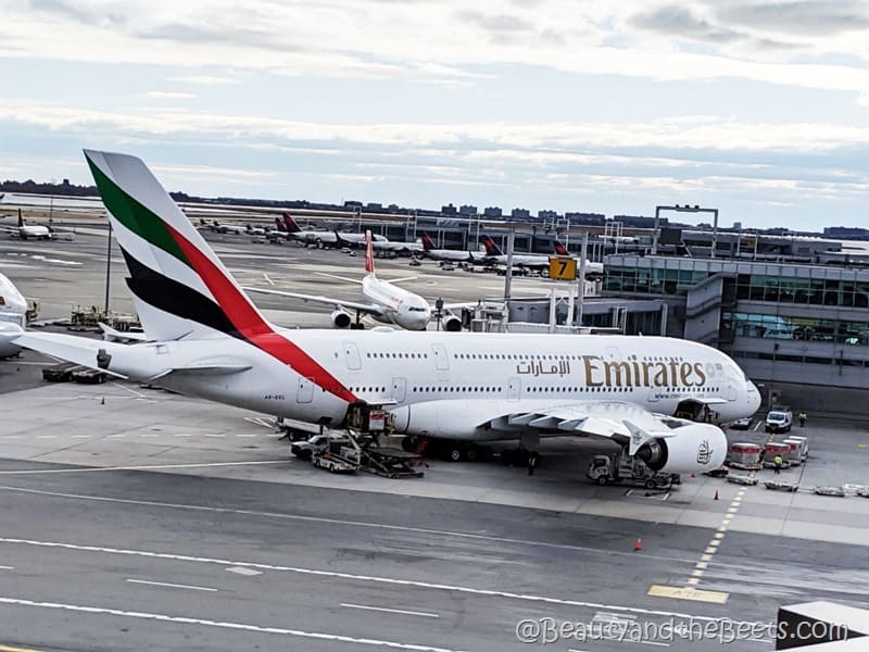 Airbus 380 Emirates JFK Airport Beauty and the Beets