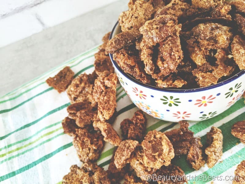 Candied Pecans Recipe Sugar coated pecan Beauty and the Beets