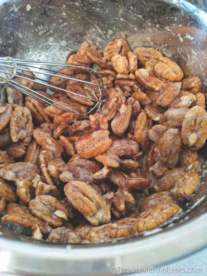 Sugar Pecans Beauty and the Beets mix bowl