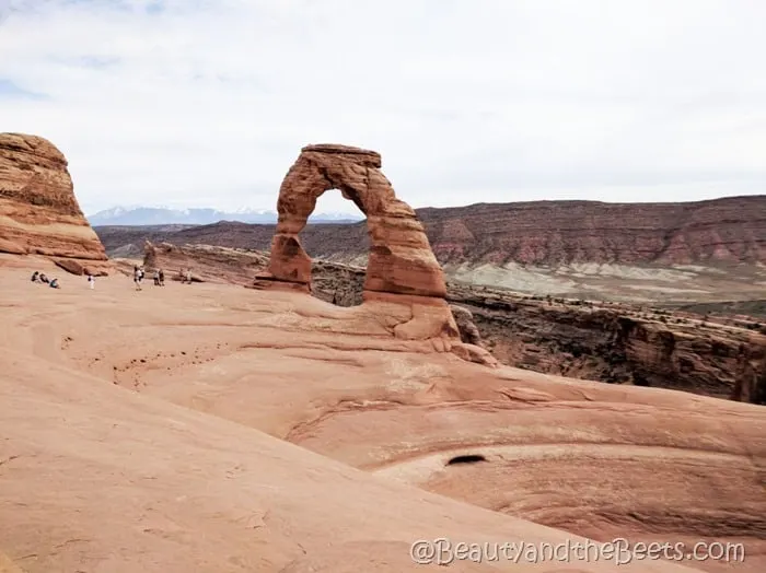 The Delicate Arch trail Beauty and the Beets