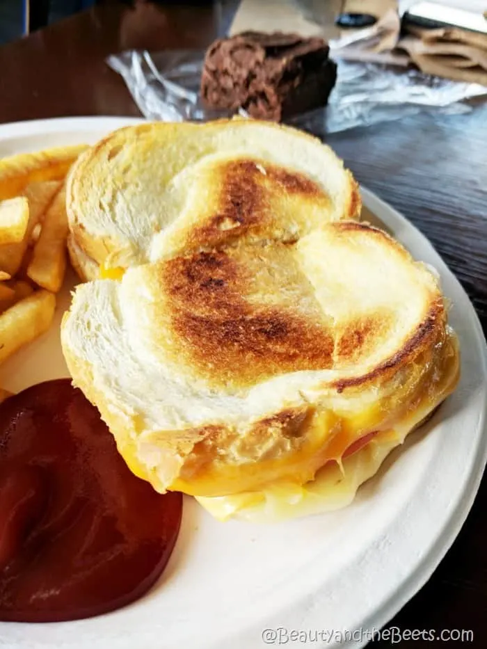 grilled cheese Antelope Island Utah Beauty and the Beets