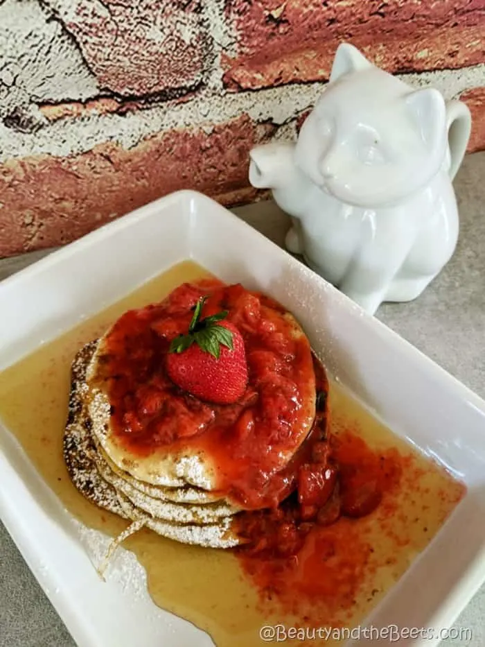 Strawberry French Toast Tortillas Beauty and the Beets