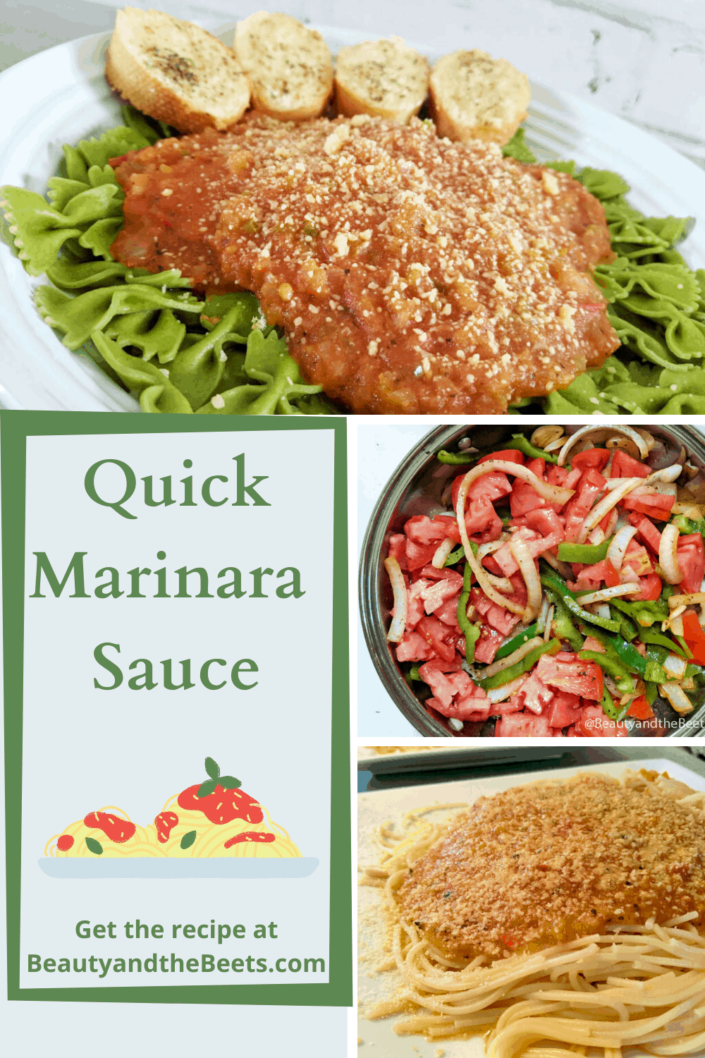 Quick Marinara Sauce Easy and Delicious Beauty and the Beets