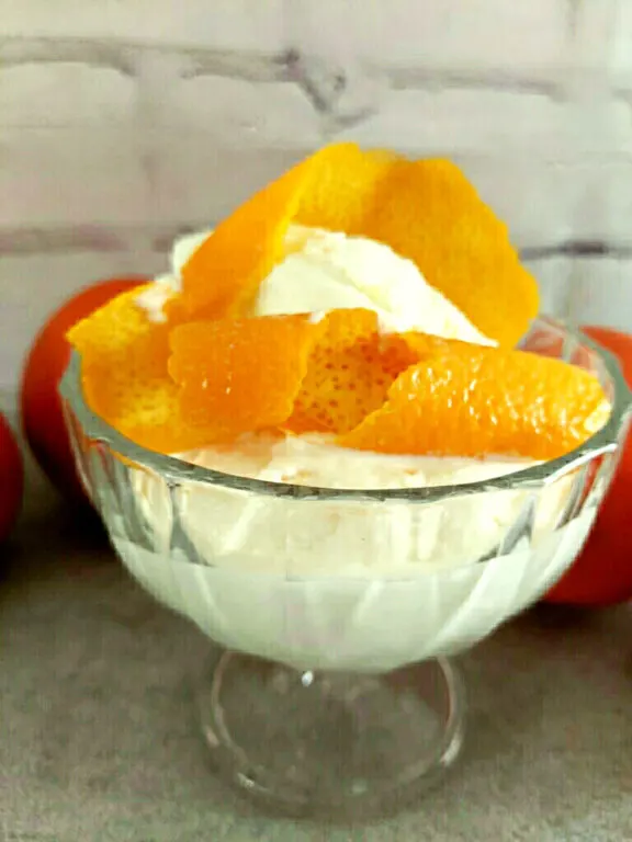 Orange ice cream recipe best sale with ice cream maker