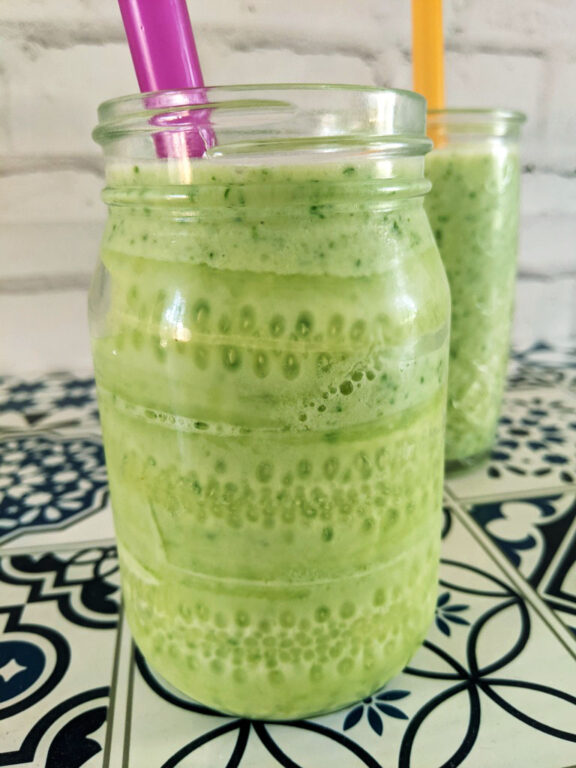 Healthy and delicious - this recipe for a Pineapple Cucumber Smoothie will have you feeling energized and ready to go!