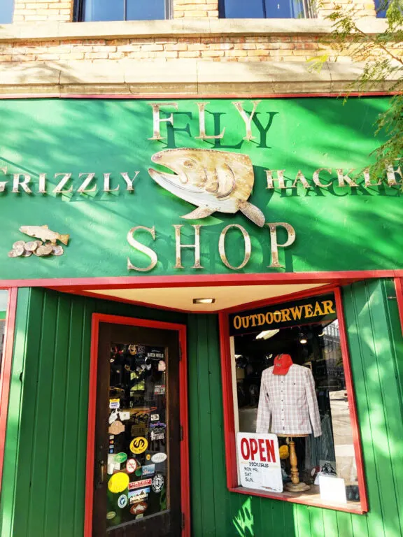 The Grizzly Hackle Fly Shop in Missoula, Montana