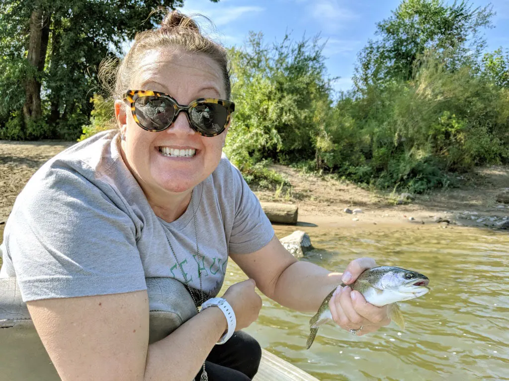 A group of four women set out on an adventure - fly fishing in Missoula, Montana.