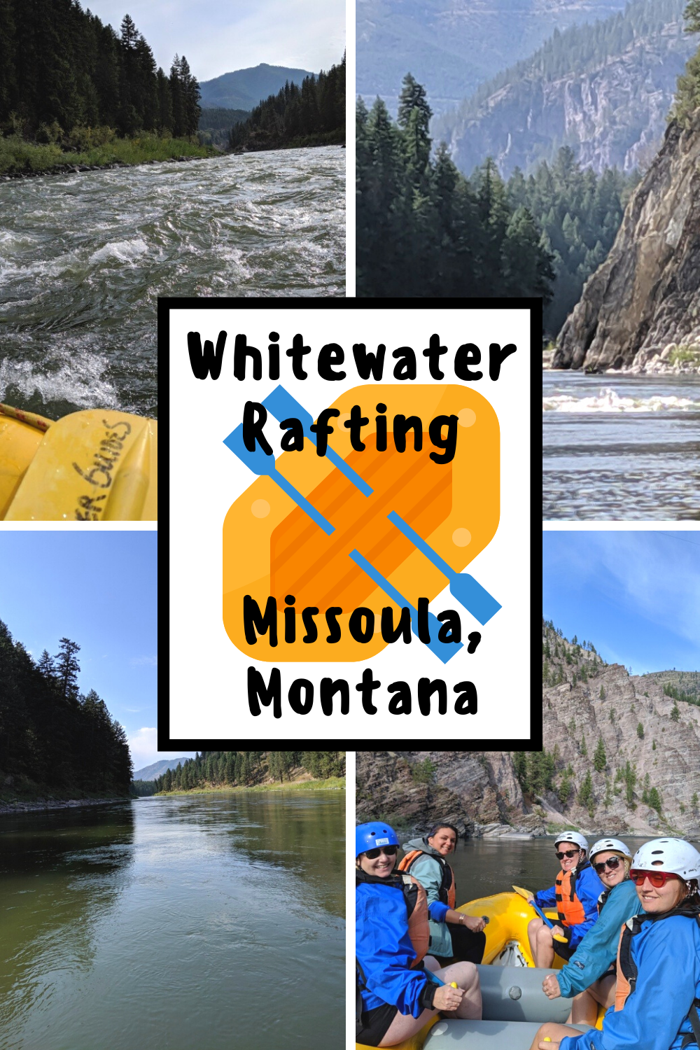 Whitewater Rafting Montana Adventure in Alberton Beauty and the