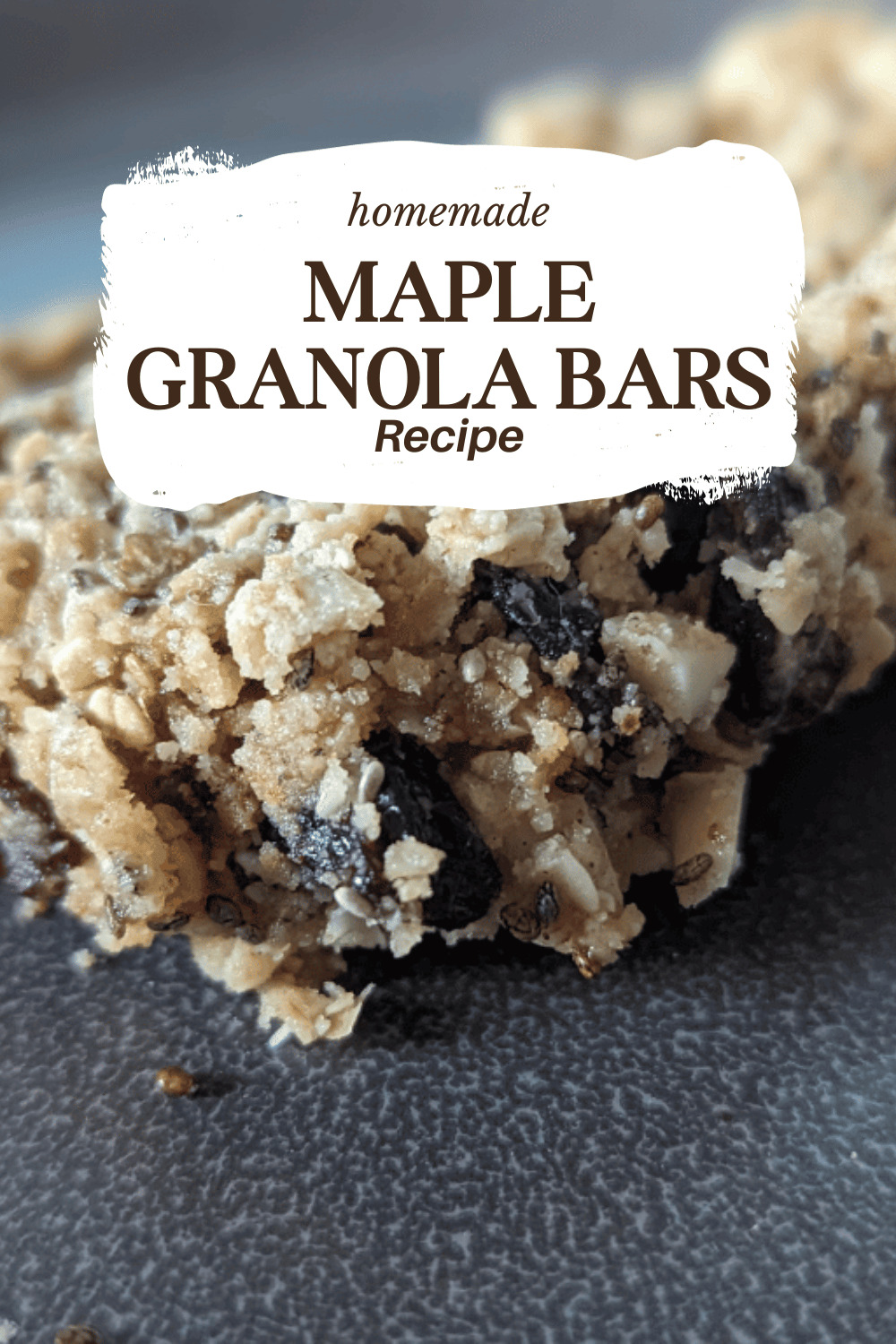 Easy to Make Homemade Maple Granola Bars Beauty and the Beets